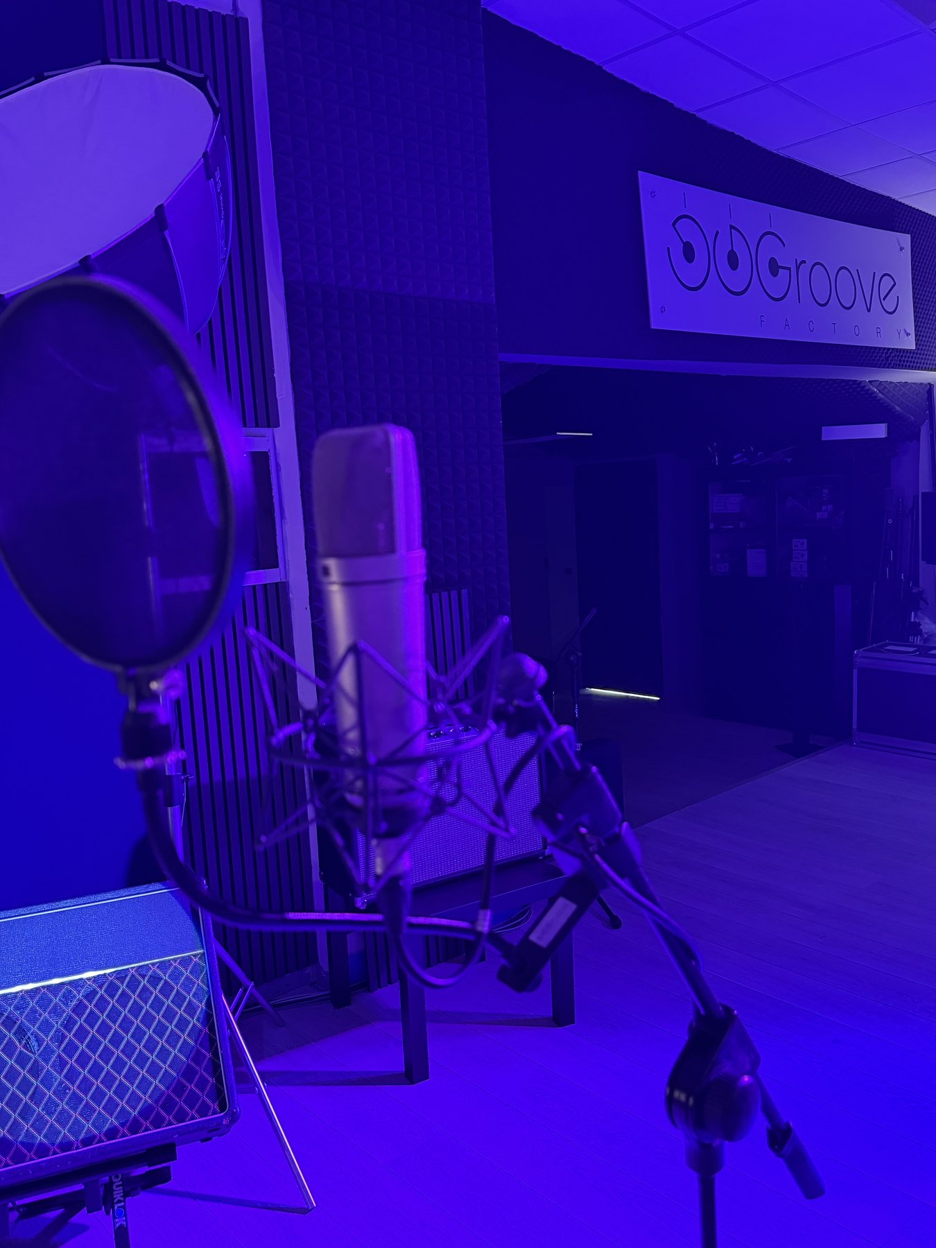 Neumann U87 nella sala di ripresa