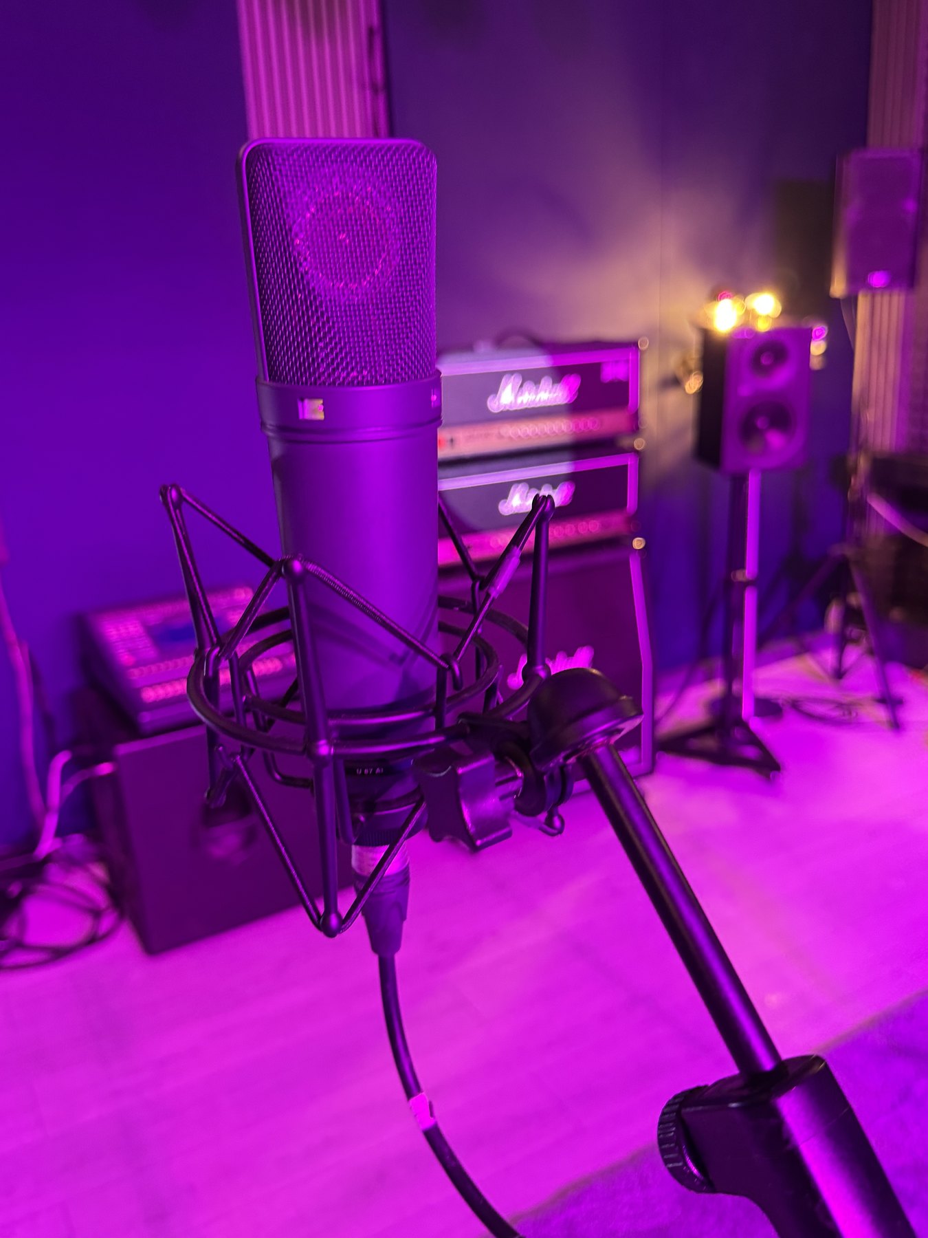 Neumann U87 frontale