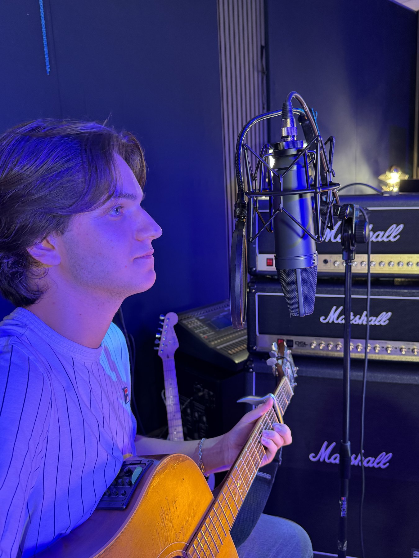 Sessione con Neumann U87