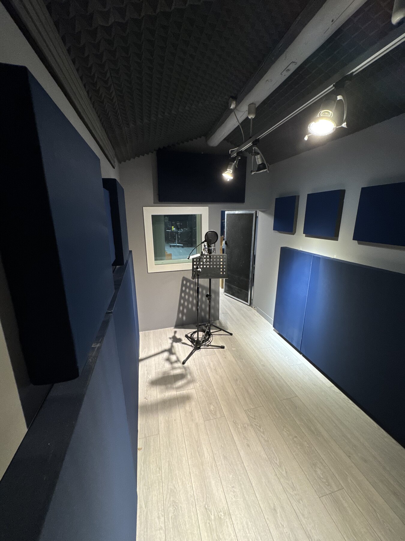 Vista completa della Sala Voci