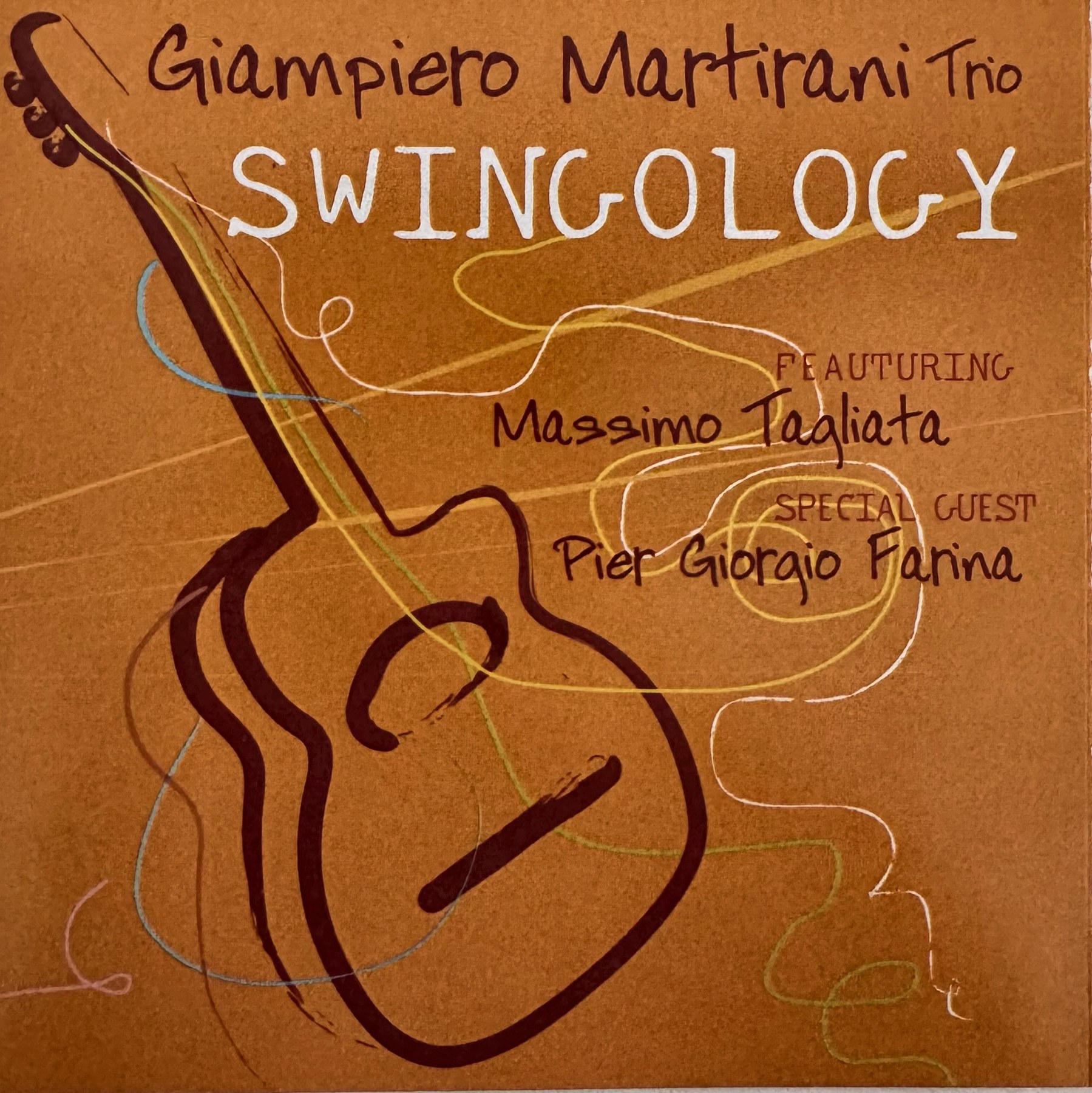 Giampiero Martirani Trio — Swingology, copertina del disco.