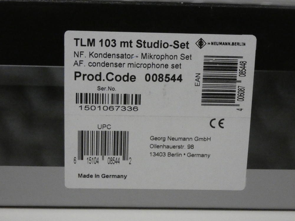Neumann TLM 103 in vendita